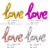 No. One-Piece Love Letter Aluminum Balloon Proposal Wedding Wedding Ceremony and Wedding Room Decoration Colorful Ba