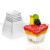 58ml Dessert Plastic Transparent Square Mousse Disposable Pudding Cup