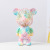 New Creative Mini Multi-Colorful Bear Fan Student Easy to Carry USB Violent Bear Fan Gift