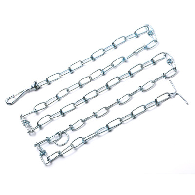 Factory Direct Wholesale Homemade Chain Woven Chain Knotted Chain Bar Galvanized Industrial Iron Chain Pet Chain Dog Leash