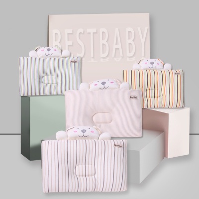 Babies' Shaping Pillow Baby Pillow 0-1 Years Old Anti-Deviation Head Four Seasons Breathable Correct Head Shape 3-6 Months Correcting Deformational Head