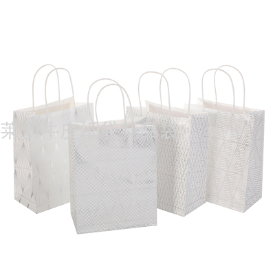 Kraft Paper Environmental Protection Paper Bag Bronzing Gift Bag Shopping Bag