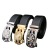 Kuaishou, Douyin Anchor Recommended Square Good Luck Comes Automatic Buckle Belt Shoes and Clothing Gift Belt Spot Sales