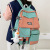 Backpack Women's New Casual Large Capacity Travel Backpack Women's Korean Junior High School Student High School and College Student Schoolbag