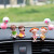 Cute Girls Gifts Couple Car Interior Decoration Car Decoration Cake Home Office Table-Top Decoration