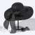 Bowler Women's Summer Hepburn Polka Dot Straw Hat Seaside Beach Sun Protection Sun Hat British White Top Hat Sun Hat