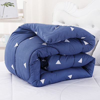 Quilt Winter Quilt Winter Thicken Thermal Student Dormitory Duvet Insert Winter Single Labor Protection Quilt Quilt for Spring and Autumn Quilt Wholesale