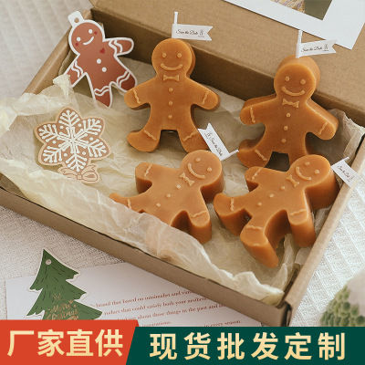 Shape Gingerbread Man Aromatherapy Candle