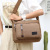 New Men's Casual Men's Canvas Bag Horizontal Shoulder Bag Crossbody Bag Men's Crossbody Shoulder Bag