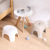 Thickened Children's Stool Frosted Small Low Stool Plastic Household Thickened Non-Slip Stool Row Stool 9016/9017