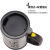 Stainless Steel Lazy Auto Stirring Cup Electric Coffee Cup Milk Tea Milk Beverage Water Cup Creative Gift Mug