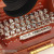 Retro Typewriter Clockwork Music Box Creative Music Box