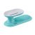 S81-1013 Simple and Elegant Double-Layer Soap Box Simple 360 ° Rotating Double-Layer Draining Home Bathroom Soap Dish Soap Box