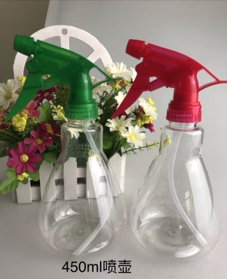 450ml Bottle PET Plastic Bottle Shampoo Bottle Shower Lotion Bottle Transparent Storage Bottle Liquid Bottle