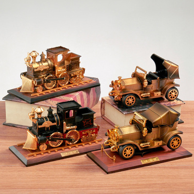 Retro Ornaments Classic Car Music Box Music Box Home Ornament Creative Retro Wedding Decoration