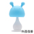 Baby Bell Molar Rod Baby with Rattle Small Mushroom Head Teether Toys Prevent Hand Sucking Rabbit Bite Tape Music