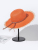 Summer Ultra-Fine Hand-Woven Straw Hat Women's Travel Anti-DDoS Sun Hat Color Matching Foldable Sun Hat Japanese Style Curling