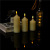 Bullet Paraffin Five-Piece Set LED Electronic Simulation Candle