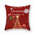 Factory Direct Sales Red Christmas Pillow Cover Amazon Hot Holiday Home Sofa Cushion Cover Custom Processing