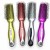 Color round Hairbrush Hair Curling Comb Flat Comb Rib Comb