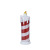 Red LED Electronic Stripe Simulation Teardrop Candle Christmas Candle