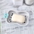 S81-1007 Creative Soap Holder Clover No Trace Stickers Drain Soap Box Bathroom Soap Holder Simple Soap Box