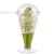 Disposable 170ml Goblet Champagne Glass Dessert Ice Cream Wine Glass Bright Benzene Plastic Wedding 20 Pieces a Bag
