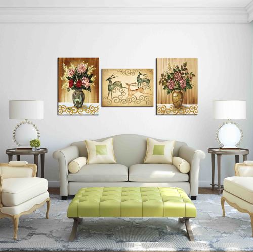 european art inkjet painting abstract printing painting apartment store club hotel home decoration frameless framed decorative painting