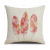 Factory Direct Sales Amazon Pillow Custom Logo Cotton Linen Linen Gift Customized Sofa Cushion Cushion Cover