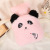 Winter New Soft and Adorable Panda Bixin Plush Warm Handbags Student Hand Warmer Water-Injection Bag Home Hand Warmer Portable Models