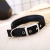 High-End Pet Supplies Alloy Belt Buckle Comfortable Collar Pet Dog Bandana Soft Leather PET Foam Dog Collar