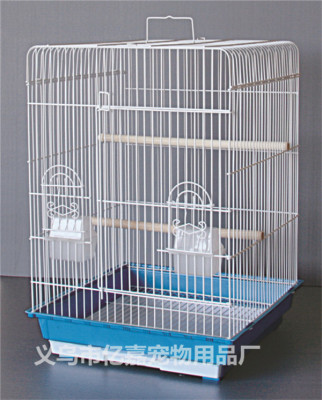 Large Bird Cage Thick Wire Starling Parrot Metal Cage Foreign Trade Export