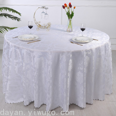 Special Offer Seckill Promotion Tablecloth 2022 New Hotel Wedding Jacquard Tablecloth round Tablecloth Square Tablecloth PVC Polyester