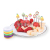 Cartoon Fruit Fork Fruit Toothpick Home Cute Cross-Border E-Commerce