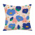 Exclusive for Cross-Border Nordic Simple Linen Pillow Cover Blue Abstract Printing Pillow and Cushion Cover Sofa Cushion