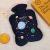 INS Creative Cartoon Pattern Portable Plush Hot Water Bag Student Fashion Super Soft Large Explosion-Proof Water Injection Hand Warmer