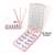 New Light False Eyelashes Storage Box Led Mirror Box Portable Eyelashes Storage Box Creative Mirror in Stock Wholesale