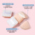 Candy Cushion Powder Puff Powder Puff Wet and Dry Dual-Use Makeup Sponge Face Powder Triangle Rice Ball Powder Puff