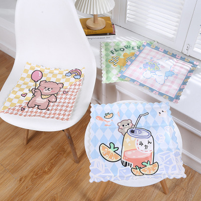Summer Cool Multi-Specification Ice Pad Cute Cartoon Printed Square Cushion Office Chair Cooling Water Cushion Wholesale