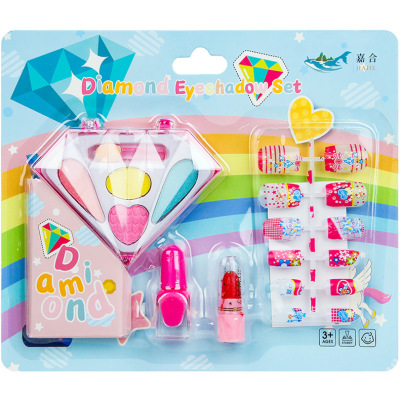 Children's Cosmetics Makeup Toys Set Play House Toys Girl Dressing Simulation Nail Polish Lipstick Wholesale
