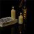 Bullet Paraffin Five-Piece Set LED Electronic Simulation Candle