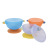 Baby Sucker Bowl Set Microwaveable Heating Strong Suction Anti-Tumble Babies' Sucking Bowl 3 Sets