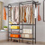 Cross-Border Supply Coat Rack Floor Bedroom Hanger Simple Household Hangers Economical Storage Rack