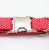 Pet Cotton Red Bow Collar Metal Buckle Polka Dot Hand Holding Rope Necklet Set Factory Wholesale