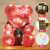 Rose Bear Artificial Flower Soap Flower Creative Preserved Fresh Flower BEBEAR Gift Box New Year Gift for Girls New Year's Day