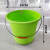 Extra Thick Bucket Plastic Hand Carry with Cover Water Storage Tank Dormitory Dolly Tub Large Durable Color Bucket