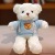 Factory Wholesale Hug Panda Teddy Bear Dressing Bear Doll Ragdoll Cute Plush Toy Children Gift