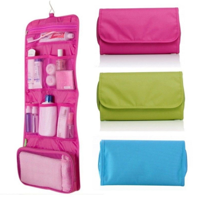 Travel Buggy Bag Portable Toiletries Storage Scroll Pack Home Simple Wall Storage Bag Buggy Bag