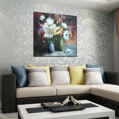 Oil Painting Canvas Painting Frameless Painting Hotel Oil Painting Inkjet Printing Factory Direct Decorative Painting 