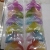Two-Color Jelly Rubber Frosted Candy Barrettes Hair Clip for Bath Shower Clip